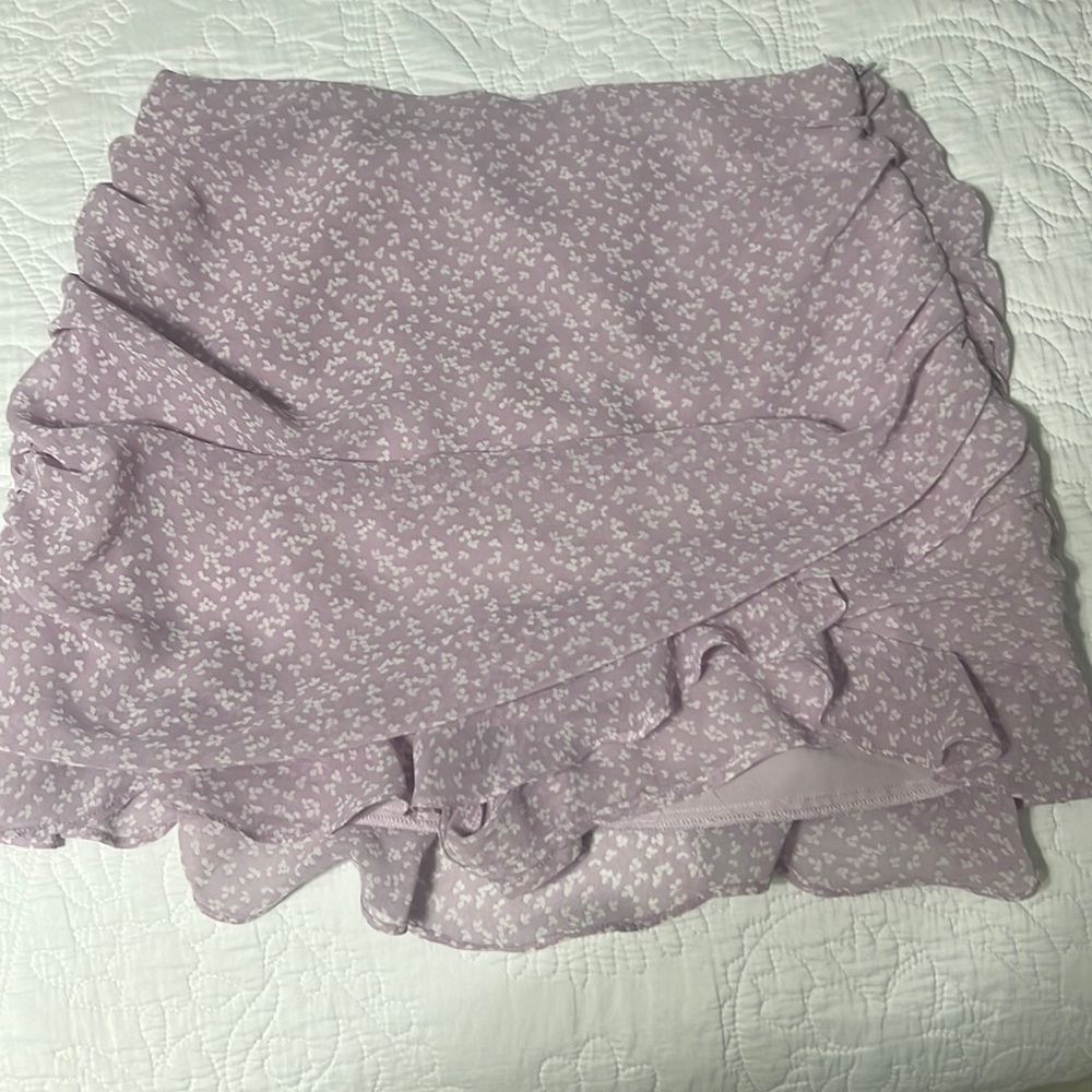 Purple skirt